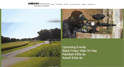 Desktop Screenshot of ambush-paintball.com
